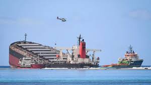 Mauritius Oil Tanker That Spilled Over 1,000 Tonnes Of Fuel Breaks In Half